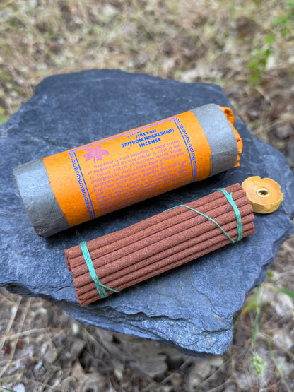 ancient tibetan saffron incense sticks