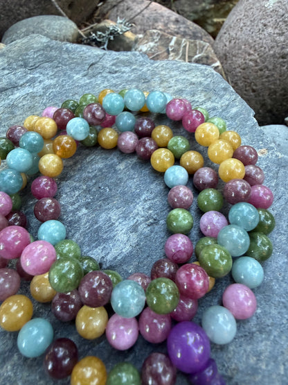 Riverstone Agate Gemstone Mala