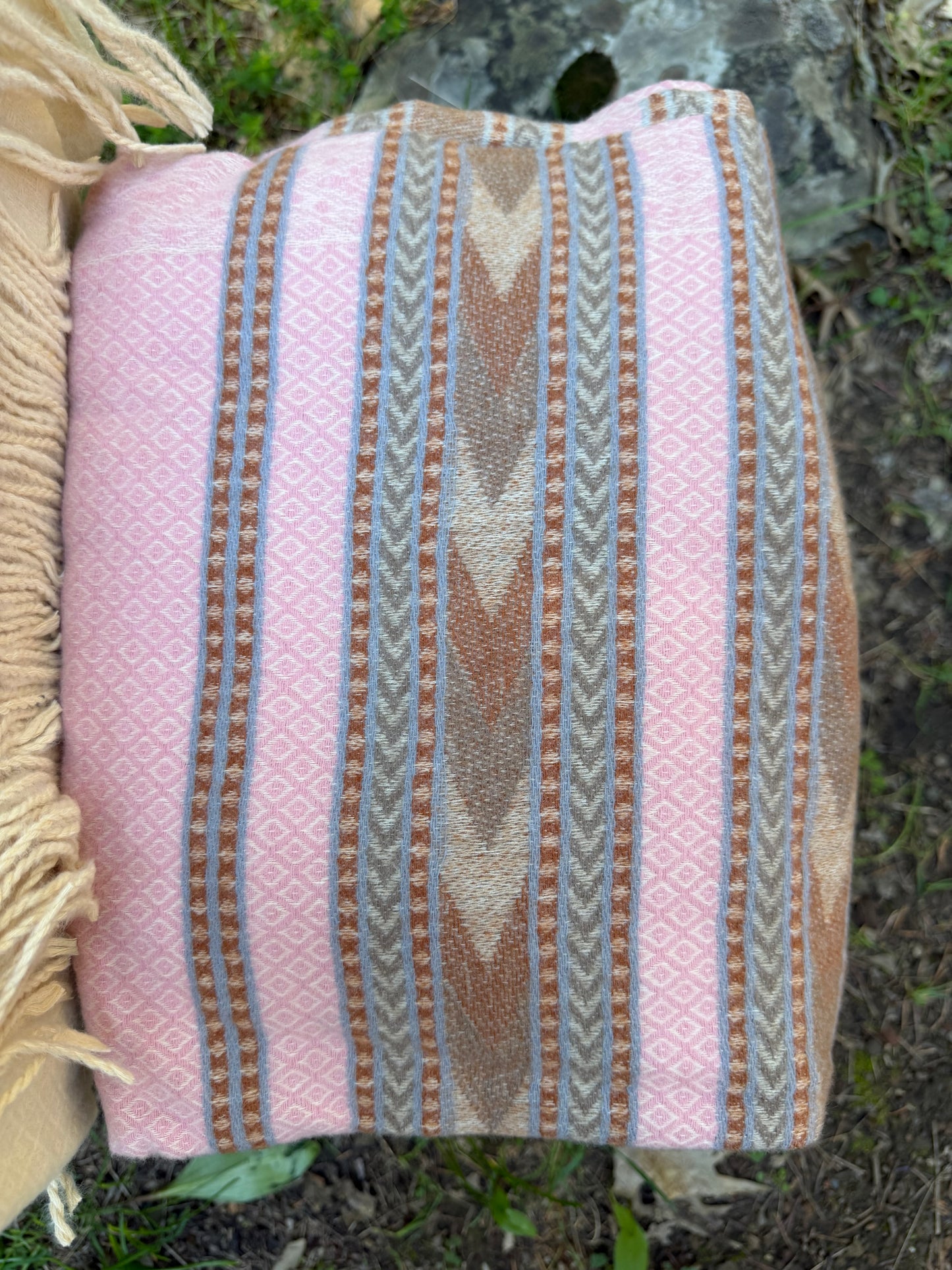 Extra Soft Himalayan Wool Blanket-Scarf-Wrap | Limited Artisan Blanket from the Highlands