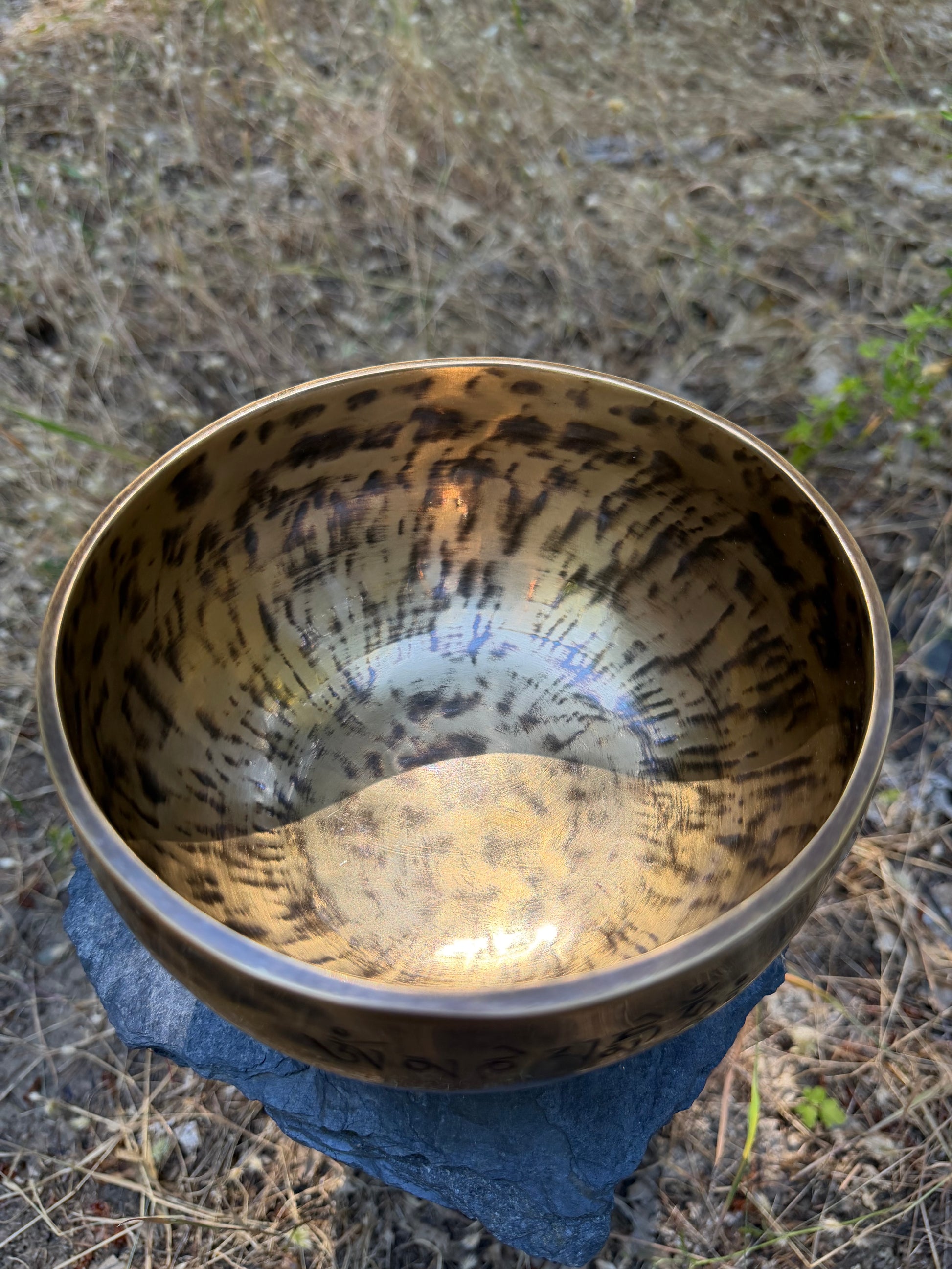Handmade Nepalese singing bowl for meditation and sound healing