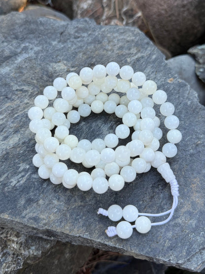 Conch Shell Japa Mala Necklace