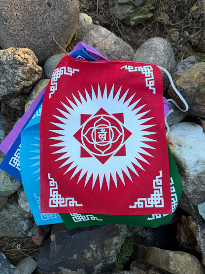 Chakra Mandala Prayer Flags