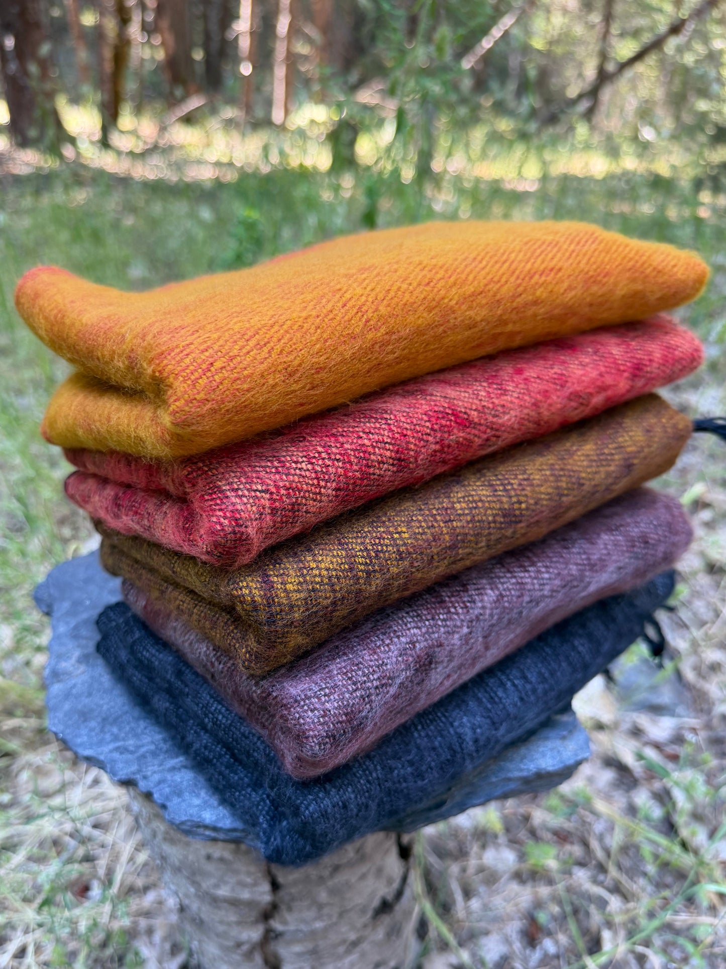 Handmade Himalayan Yak Wool Scarves from Nepal