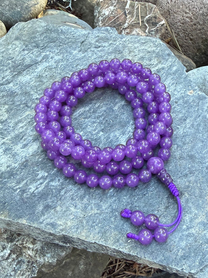 Amethyst Gemstone Mala