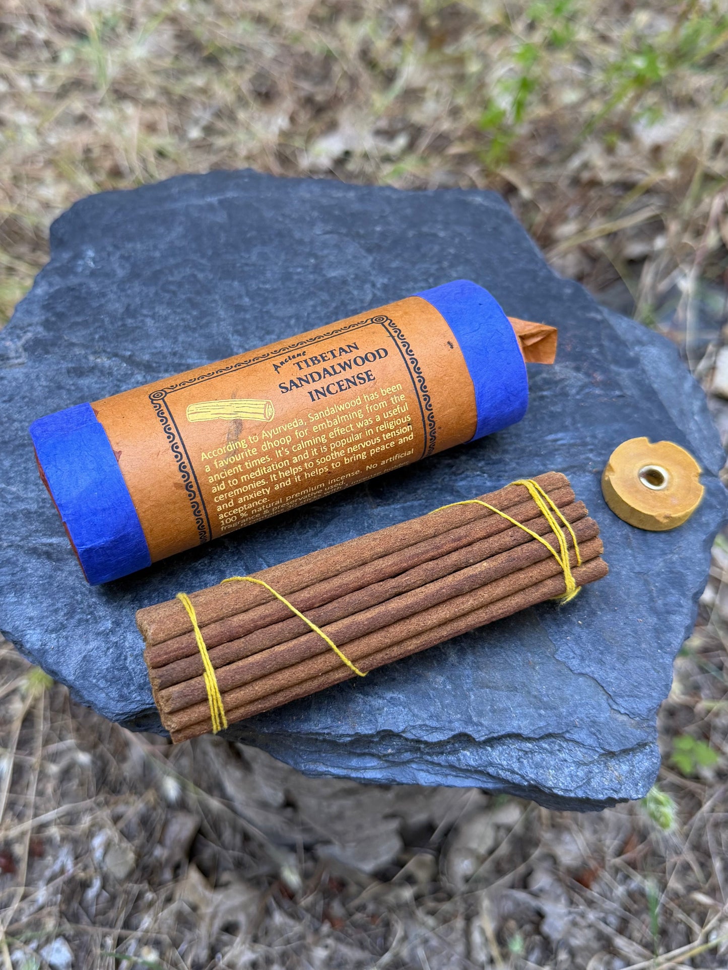 Natural hand rolled incense from Nepal Himalayan herbs and woods