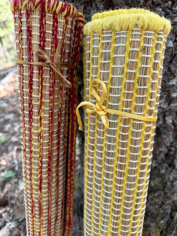 Kusha Grass Meditation & Yoga Mat | Handwoven Darbha Asana (Kush Aasan)