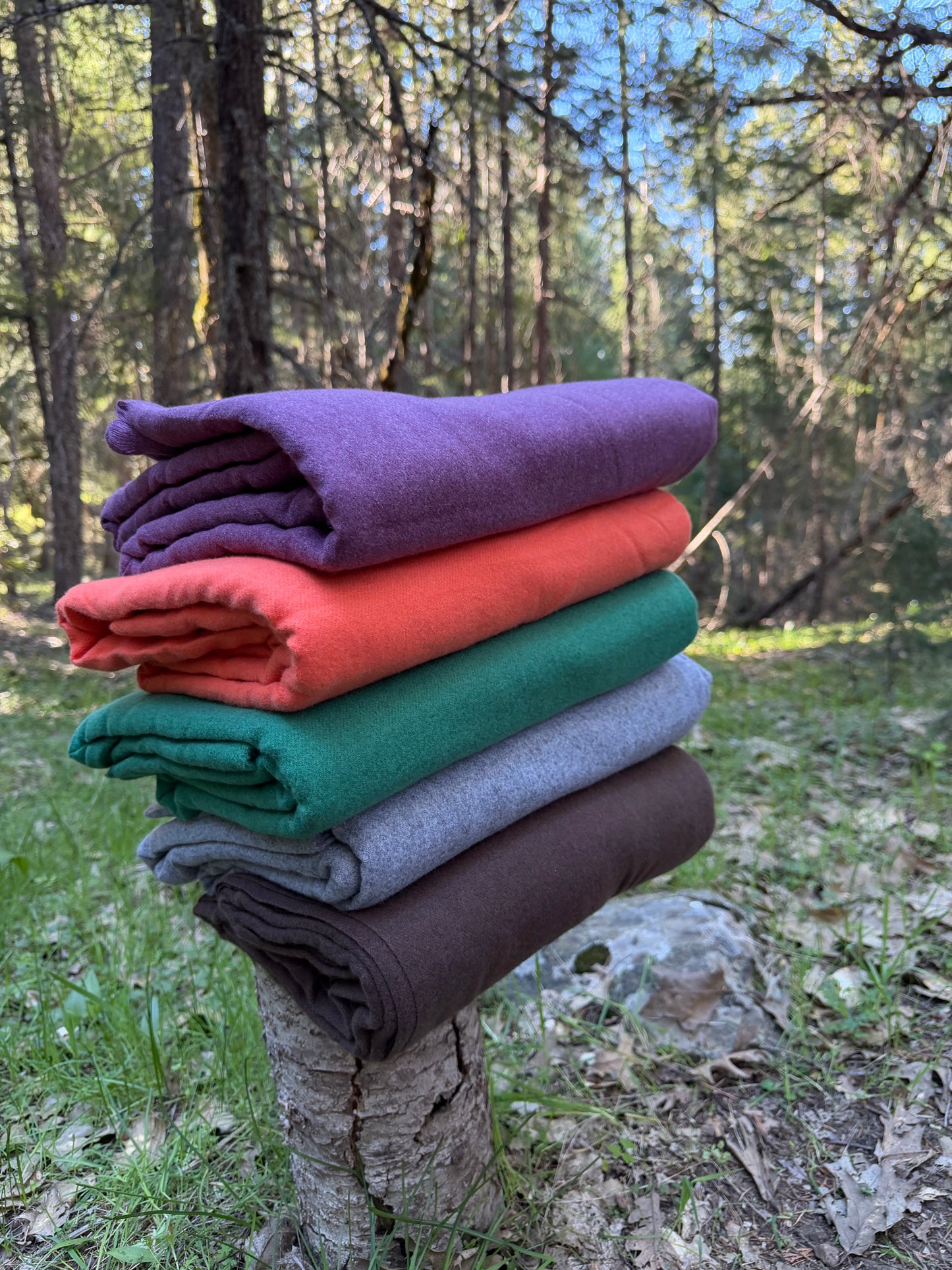 soft luxury wool blanket from Nepal