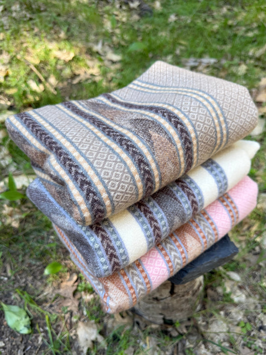 Extra Soft Himalayan Wool Blanket-Scarf-Wrap | Limited Artisan Blanket from the Highlands