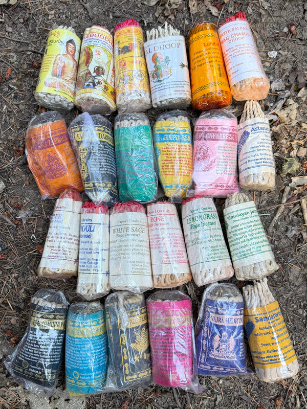 Nepalese rope incense