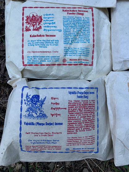 Tibetan Himalayan Incense Powders