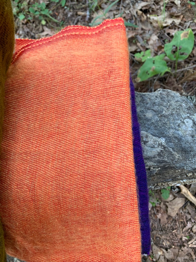 Traditional Himalayan wool scarf handcrafted by Nepalese artisans