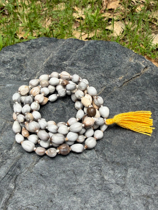 108 Vaijayanti Mala Beads | Traditional Vishnu & Krishna Japa Mala