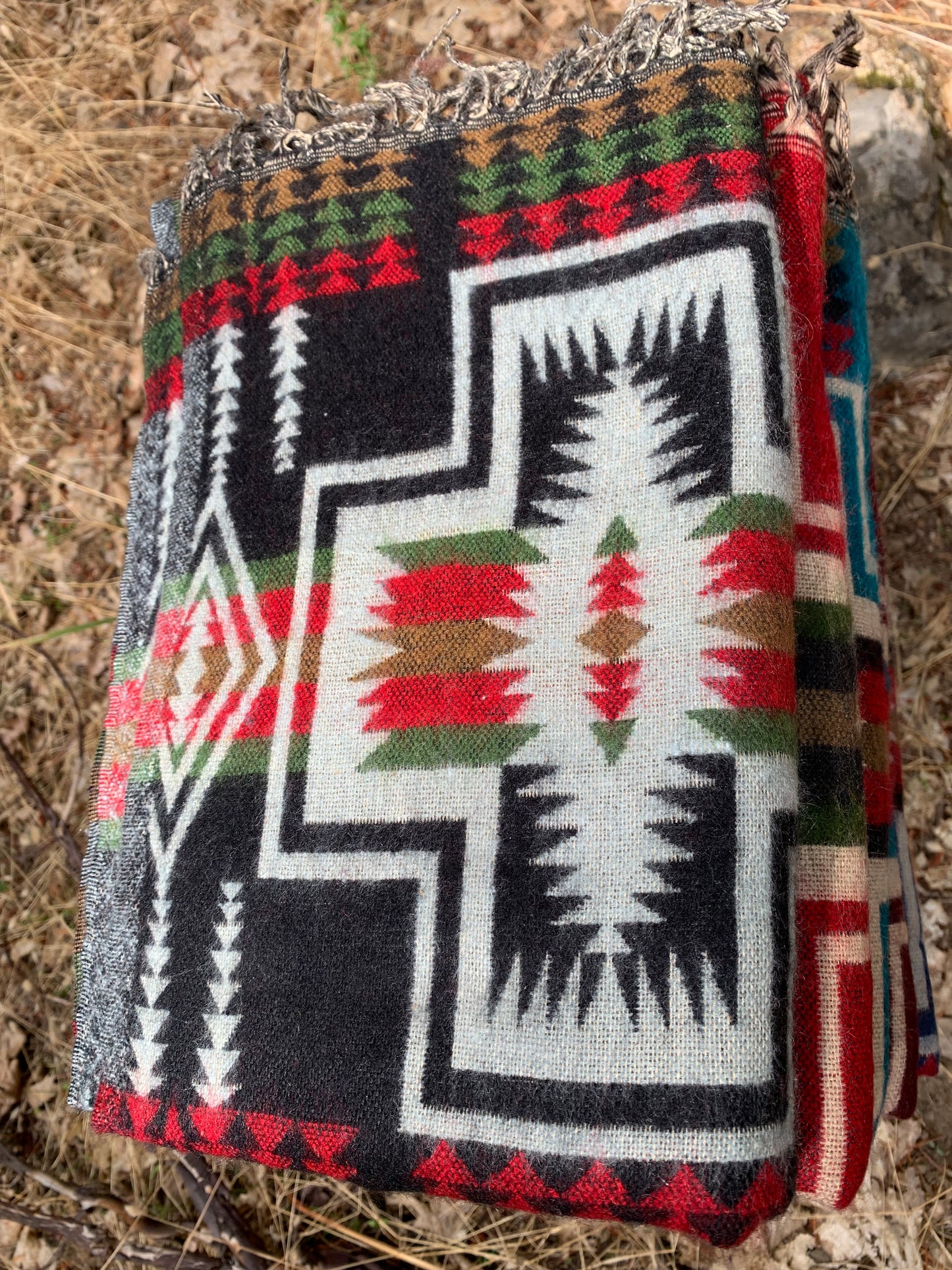 Handmade Yak Wool Blanket - Kathmandu Valley Throw from Nepal