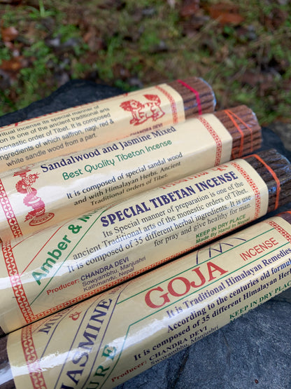 Chandra Devi Tibetan Incense Collection