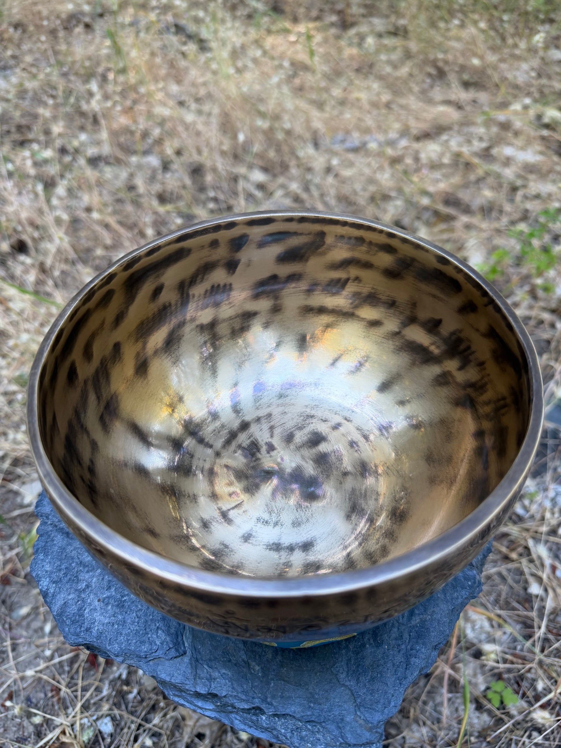 Handmade Nepalese singing bowl for meditation and sound healing