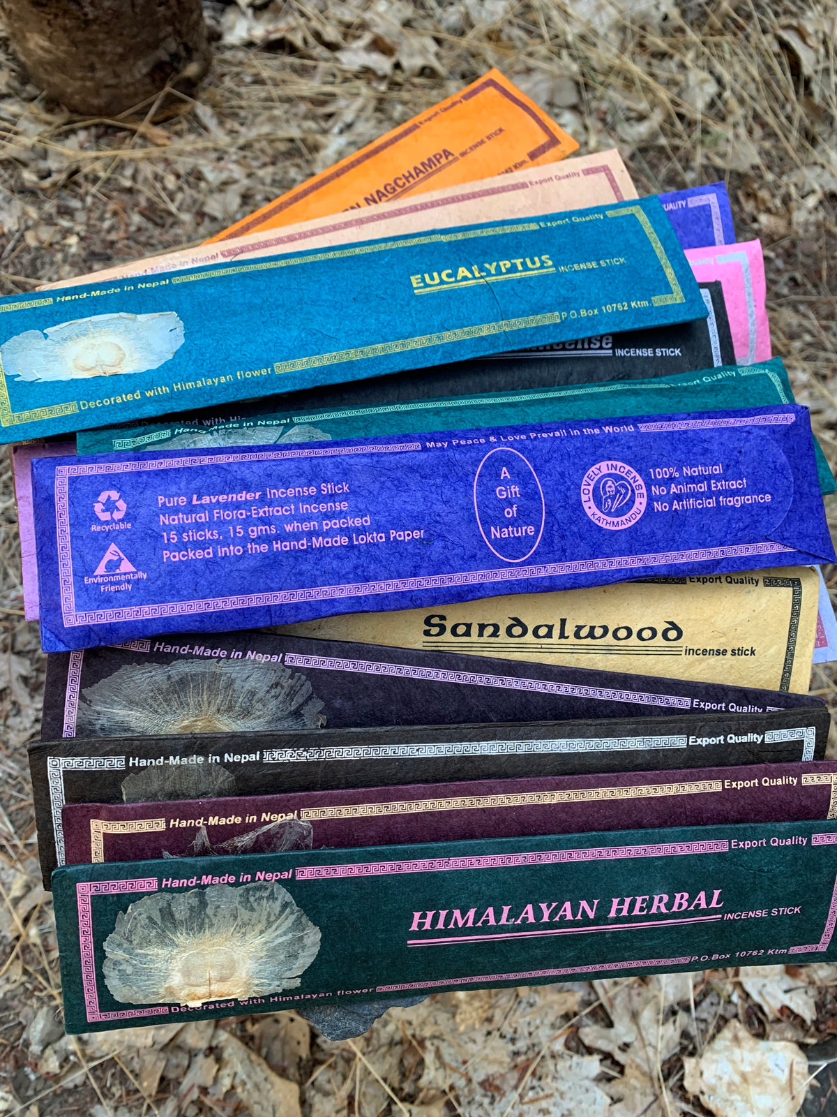 All Natural Nepal Flora Incense Sticks