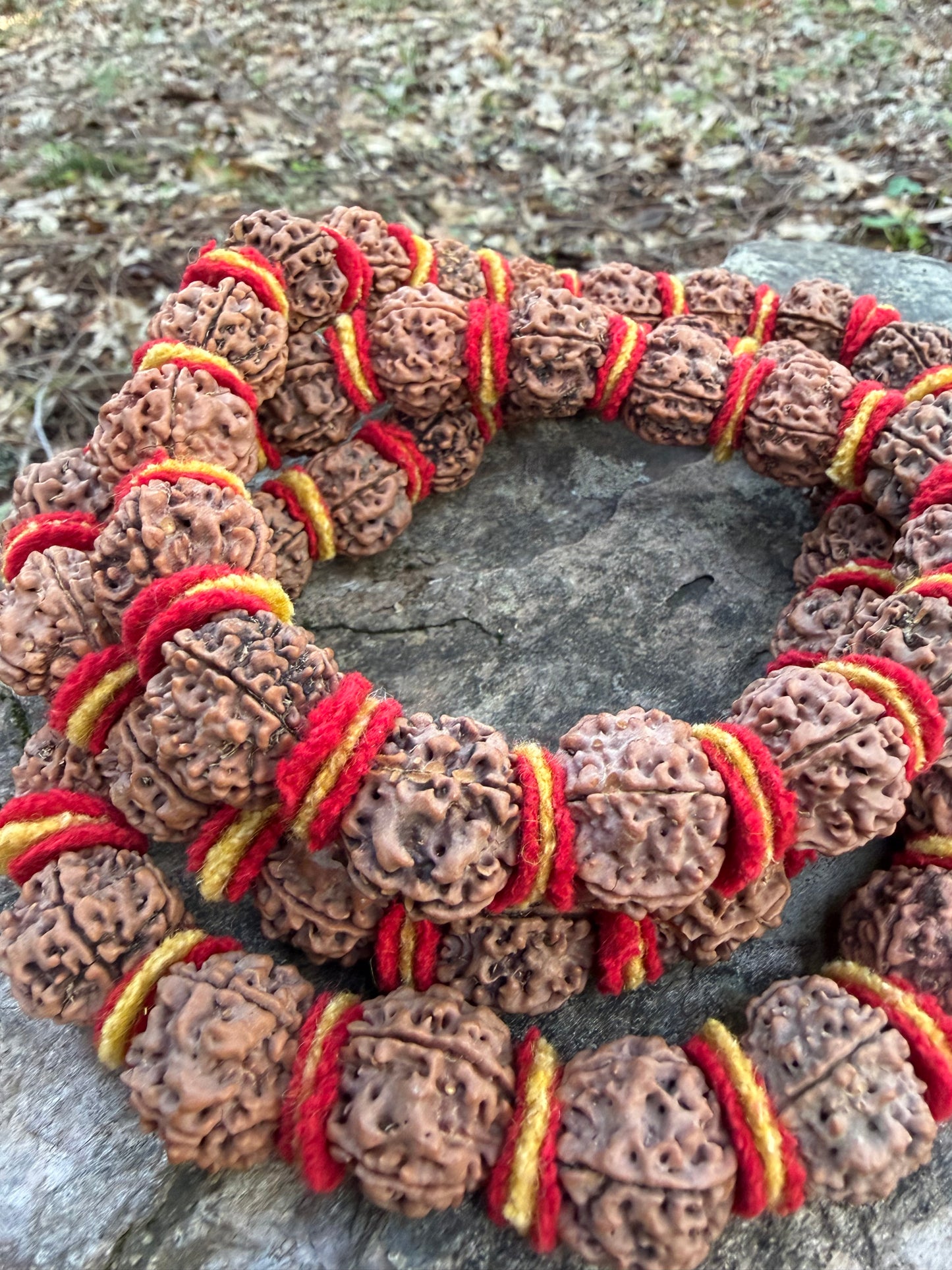 54 Beads Rudraksha Shiva Khanta Mala XL Size
