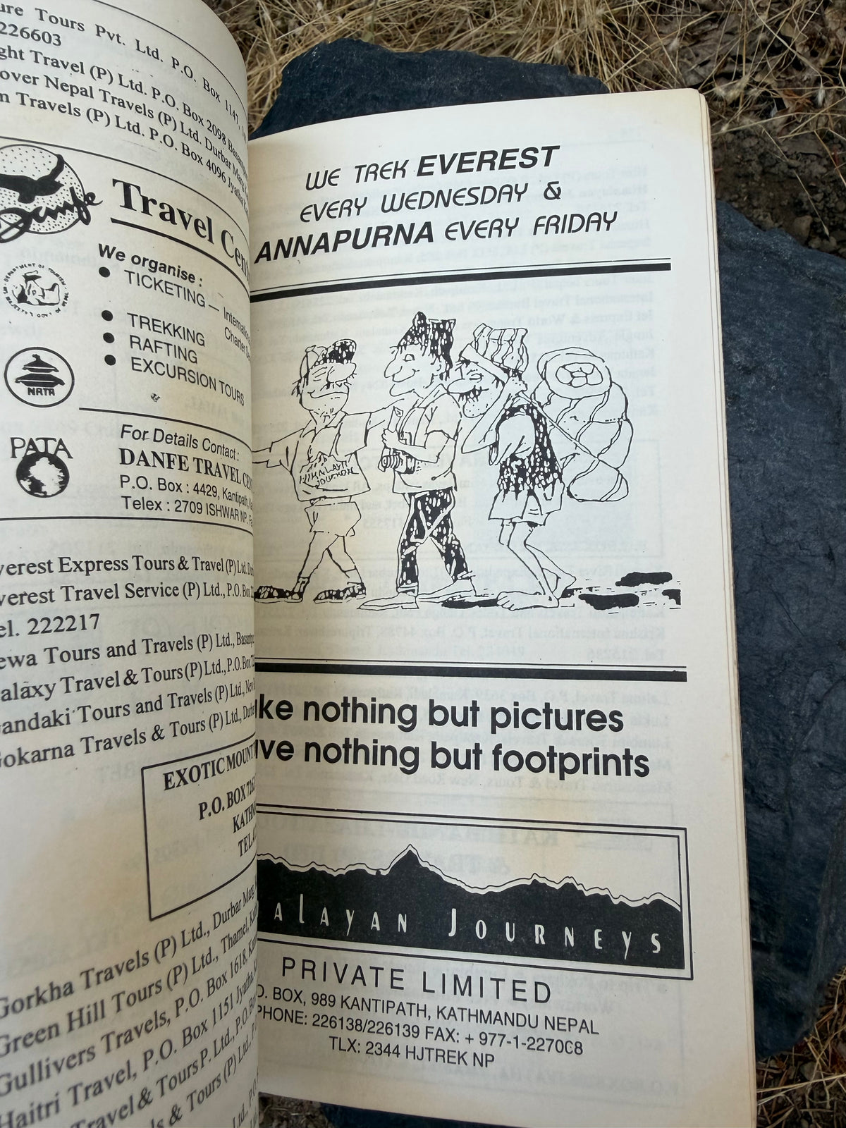 Eastern Himalayan Traveller's Guide | Vintage Book