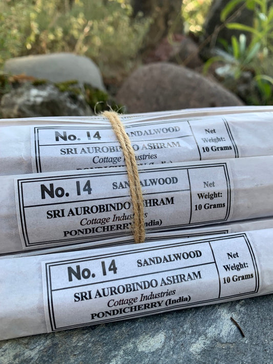 Sandalwood Incense - Sri Aurobindo Cottage Industries, Auroville