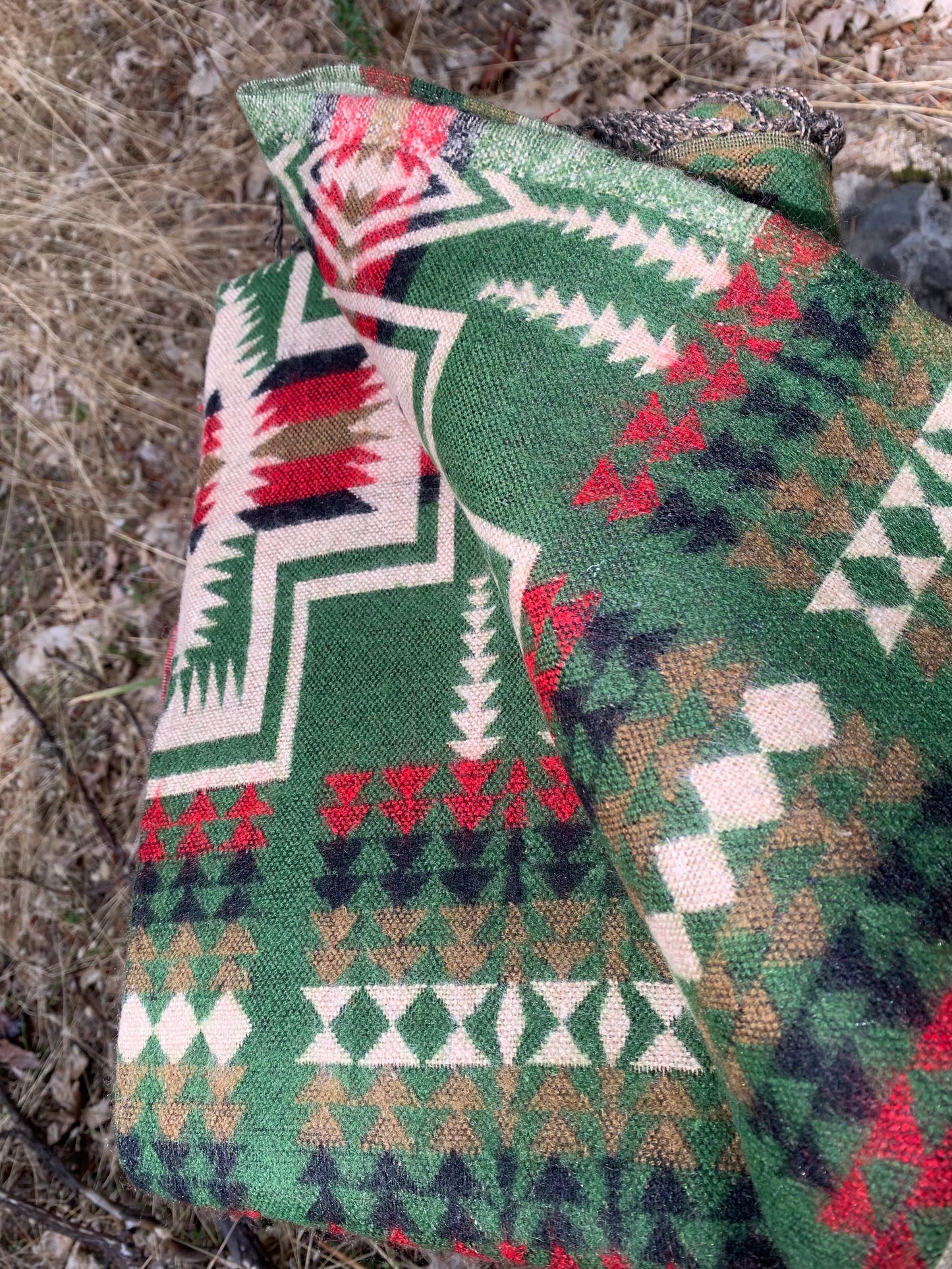 Handmade Yak Wool Blanket - Kathmandu Valley Throw from Nepal