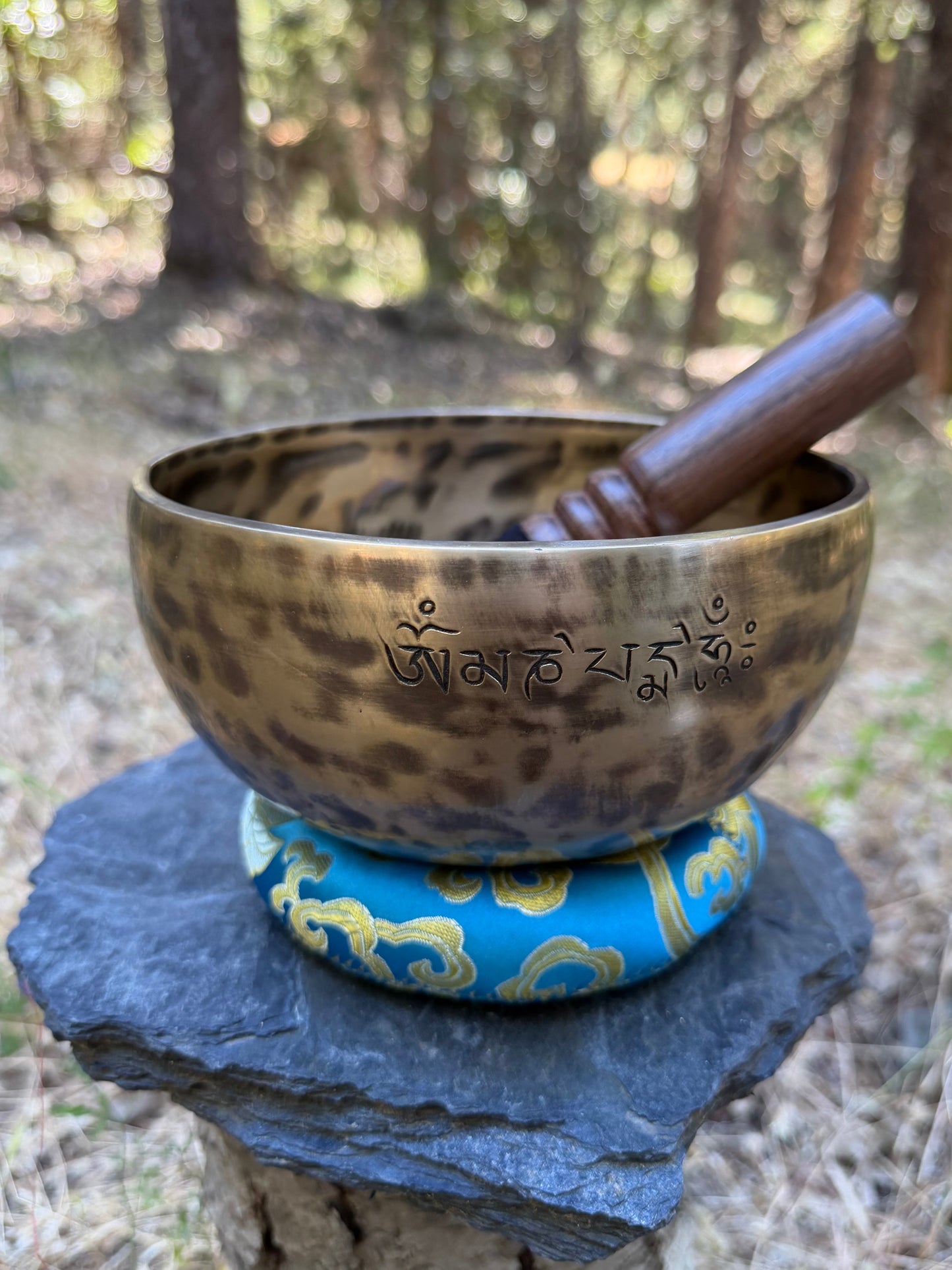 Handmade Nepalese singing bowl for meditation and sound healing