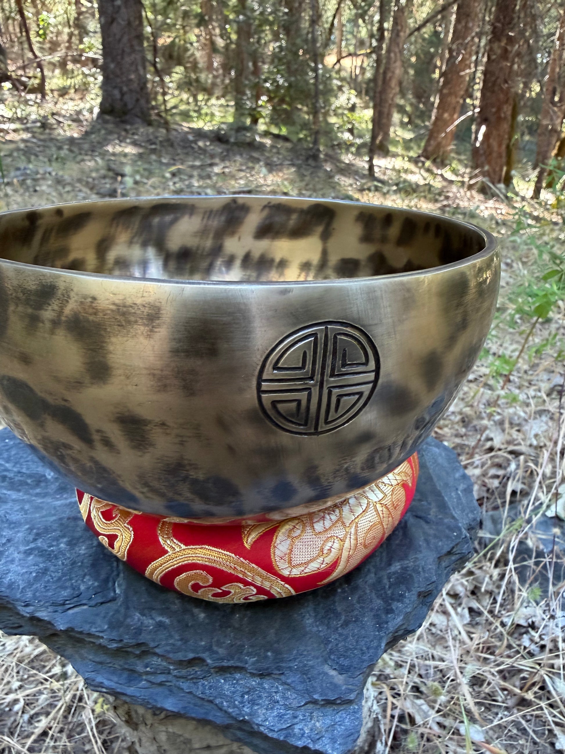 Traditional Nepalese meditation singing bowl
