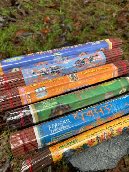 Tibetan Monastery Incense Collection – Sacred Himalayan Ritual Blends
