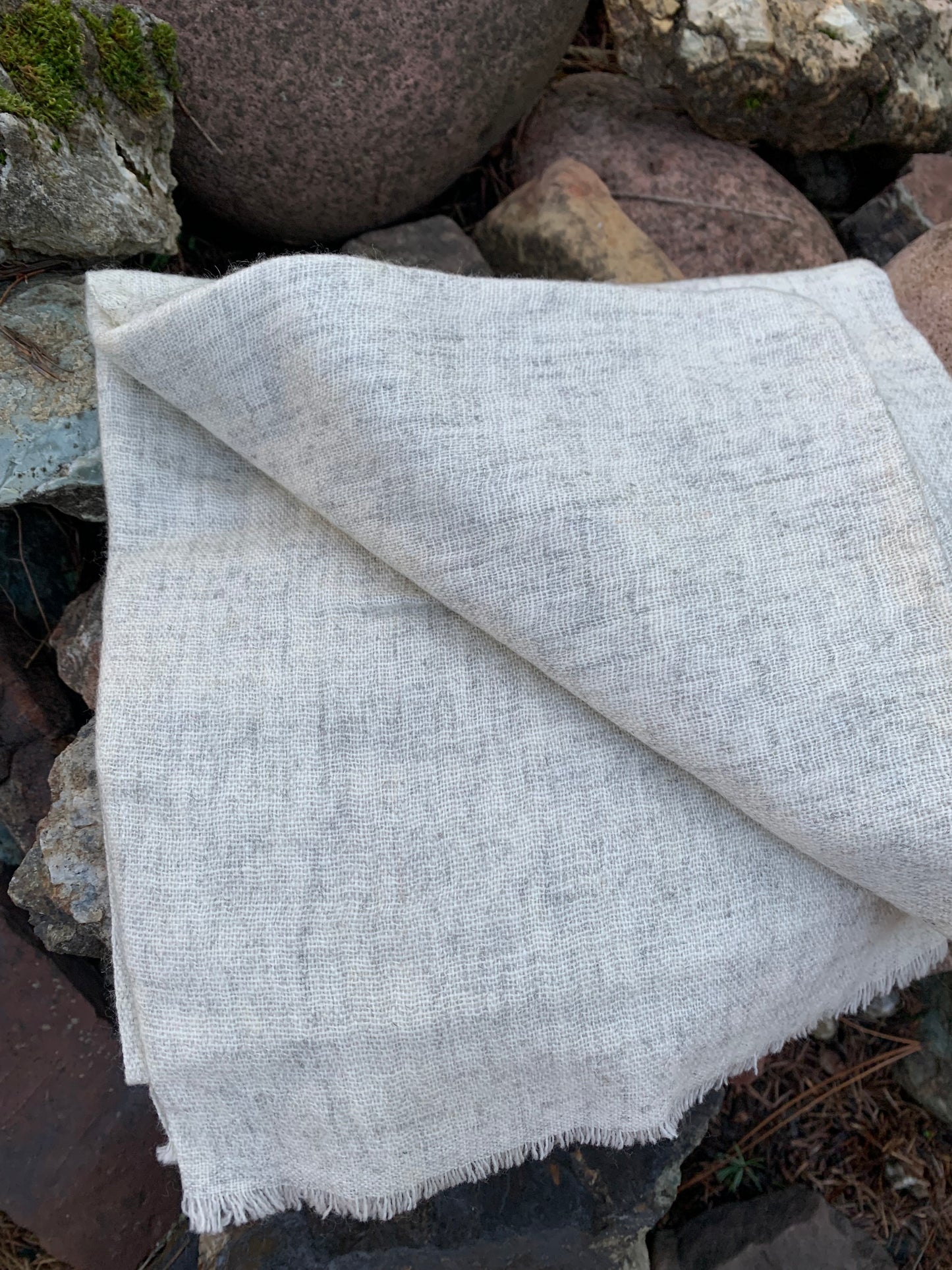 Himalayan Fine Wool Scarf-Shawl-Wrap | Extra Soft Handwoven Nepal Scarf | All Season Lightweight