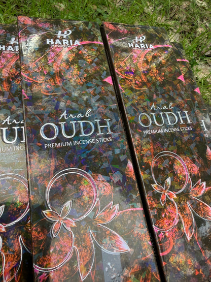 Haria Arab Oudh Incense Sticks 50g box