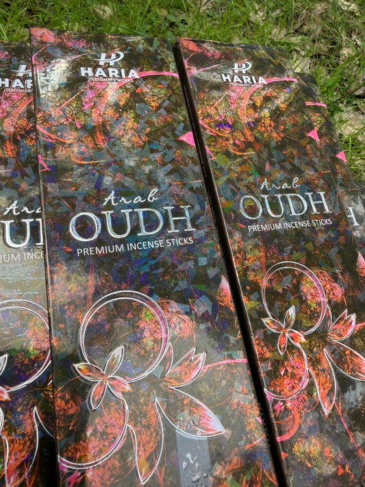 Haria Arab Oudh Incense Sticks 50g box