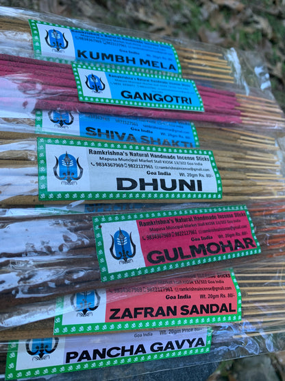 Ramakrishna incense sticks from Goa India bulk and wholesale