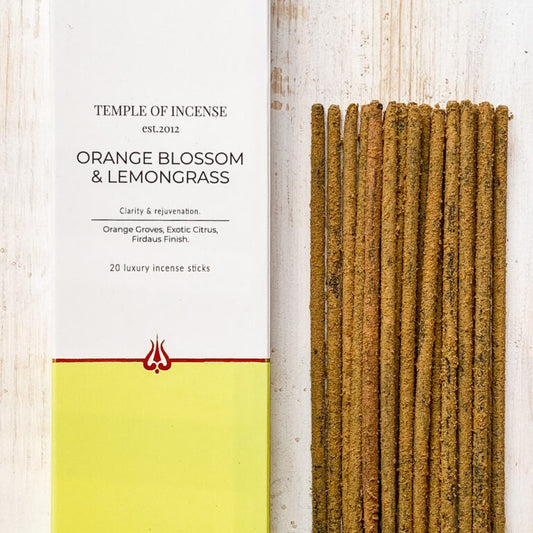 Orange Blossom and Lemongrass by Temple of Incense
