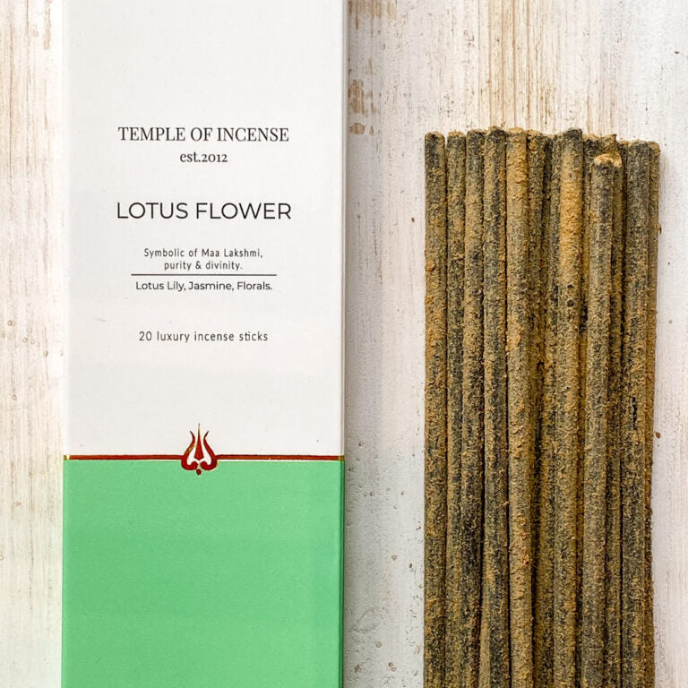 Lotus Flower by Temple of Incense