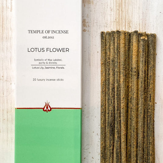 Lotus Flower by Temple of Incense