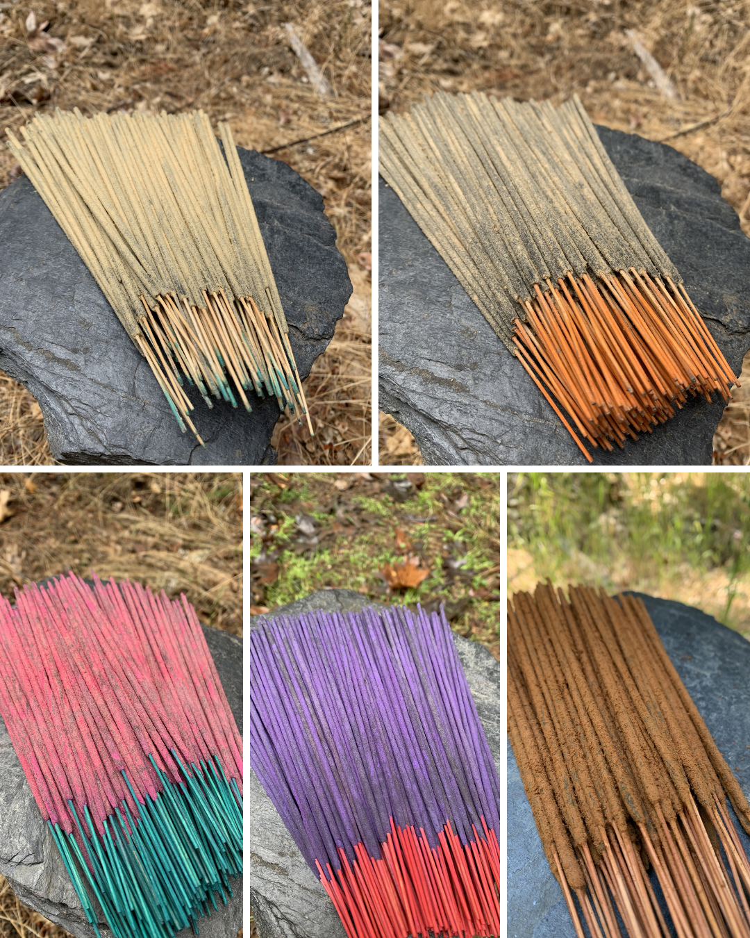 Jasmine Collection No. 1 - Traditional Indian Jasmine Incense Sampler (100g Total)