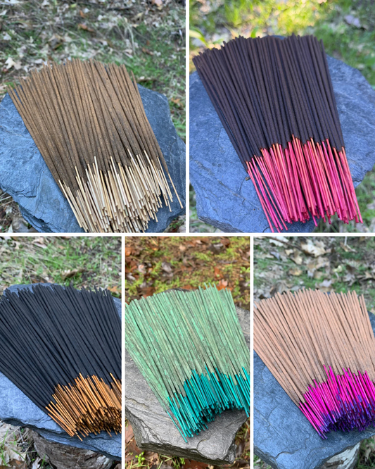 Musk Incense Variety Collection No.2 - 5 Pack Indian Masala Incense Sampler (100g Total)